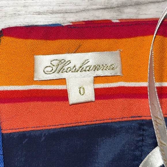Shoshanna Striped Dress Size 0 - Picture 2 of 5